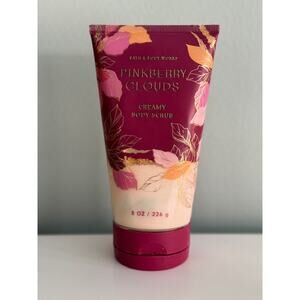 Bath & Body Works Pinkberry Clouds Creamy Body Scrub 8oz *Read*